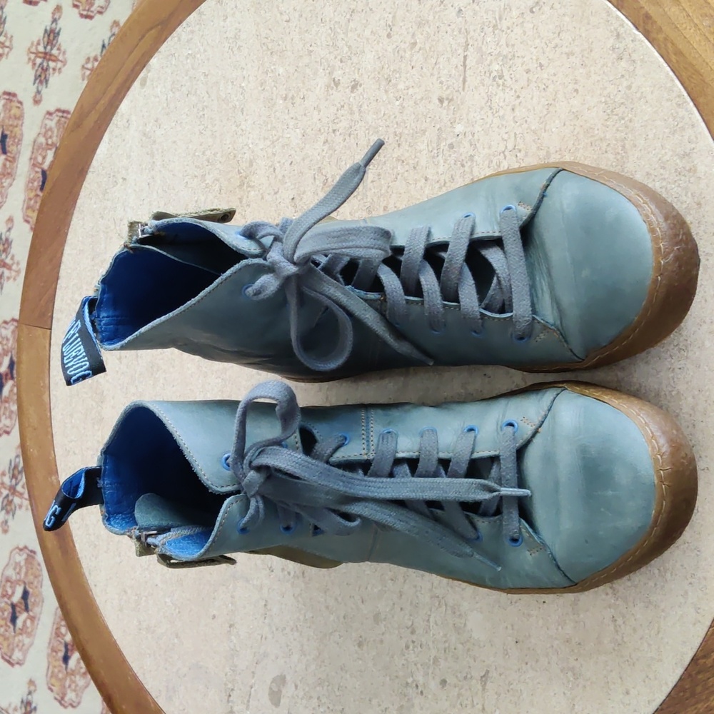 John Fluvog Men's Zip and Lace Boots Size 9US/42EU